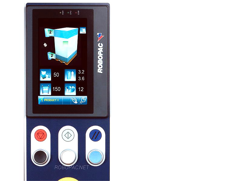 托盤在線式纏繞機面板